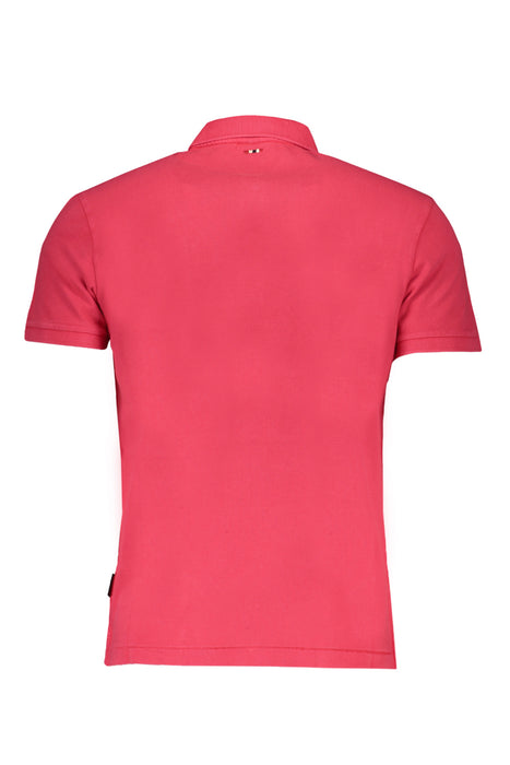 Napapijri Ανδρικό Short Sleeved Polo Shirt Pink | Αγοράστε Napapijri Online - B2Brands | , Μοντέρνο, Ποιότητα - Καλύτερες Προσφορές