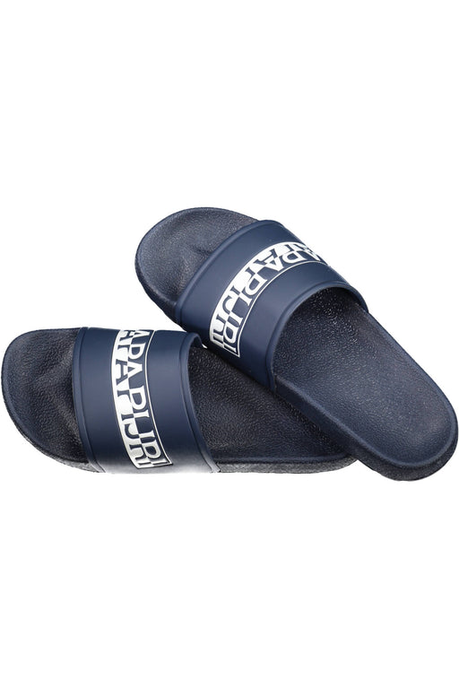 Napapijri Shoes Blue Man Slippers