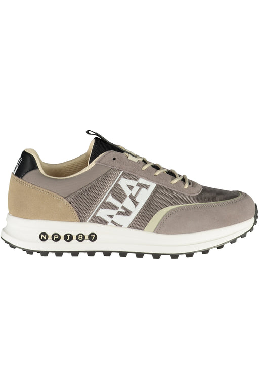 Napapijri Shoes Gray Mens Sports Shoes