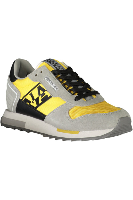 Napapijri Shoes Gray Mens Sports Shoes