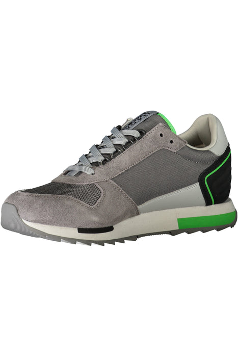 Napapijri Shoes Gray Mens Sports Shoes