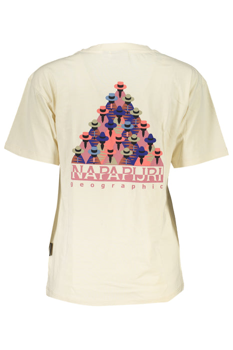Napapijri Γυναικείο Short Sleeve T-Shirt Beige | Αγοράστε Napapijri Online - B2Brands | Δερμάτινο, Μοντέρνο, Ποιότητα - Αγοράστε Τώρα