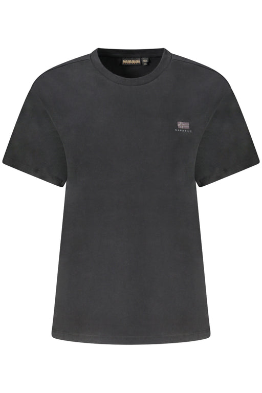 Napapijri Womens Short-Sleeve T-Shirt Black