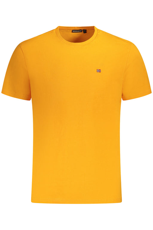 Napapijri Mens Short Sleeve T-Shirt Orange