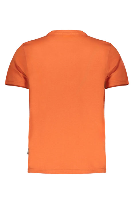 Napapijri Mens Orange Short Sleeve T-Shirt