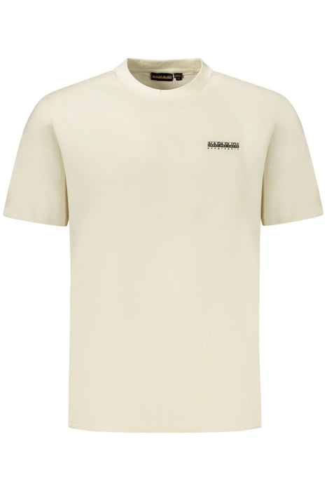 Napapijri Mens Short-Sleeve T-Shirt, Beige