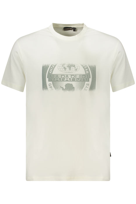 Napapijri Short Sleeve T-Shirt Men White