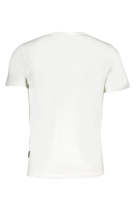 Napapijri Mens White Short Sleeve T-Shirt