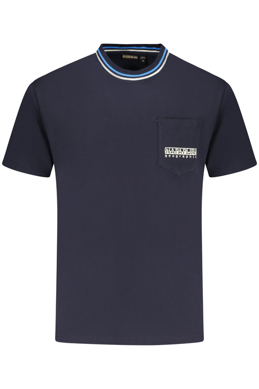 Napapijri Short Sleeve T-Shirt Men Blue