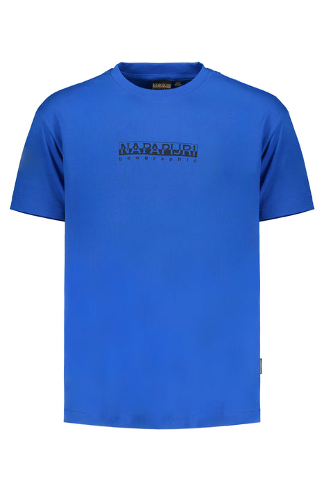 Napapijri Mens Short Sleeve T-Shirt Blue
