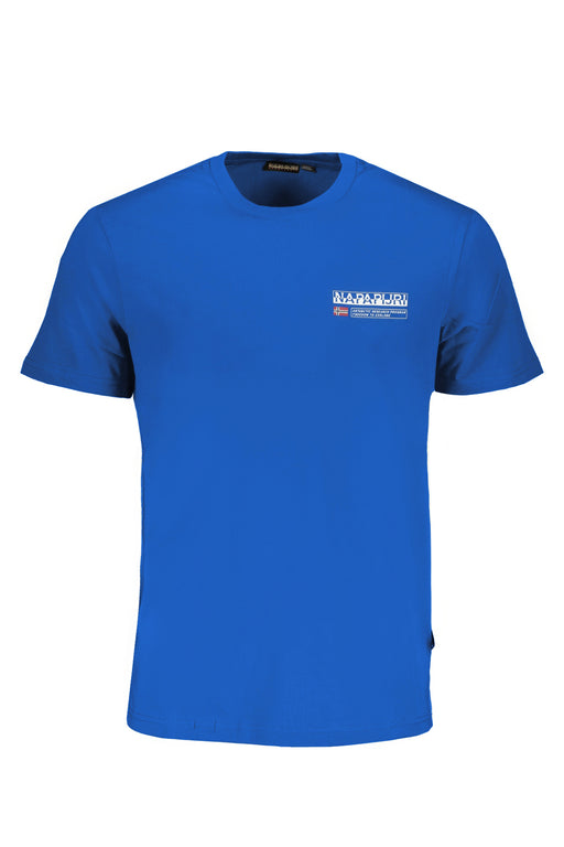 Napapijri Mens Short Sleeve T-Shirt Blue