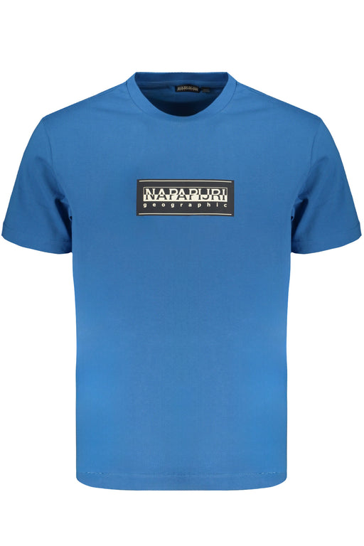 Napapijri Short Sleeve T-Shirt Men Blue