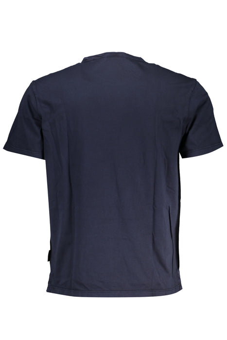 Napapijri Mens Short Sleeve T-Shirt Blue