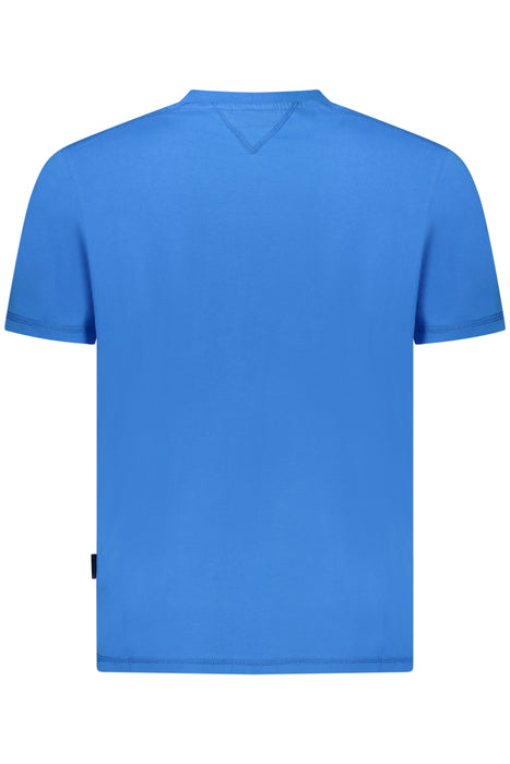 Napapijri Short Sleeve T-Shirt Men Blue