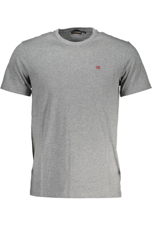 Napapijri Short Sleeve T-Shirt Men Grey