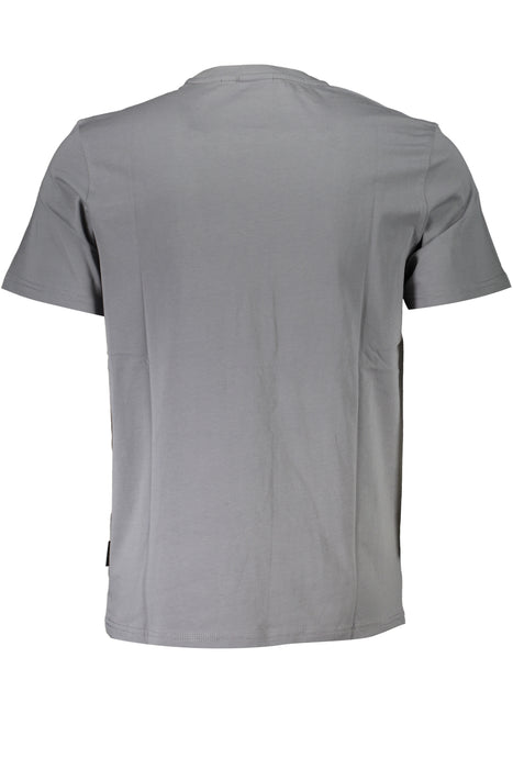 Napapijri Mens Short Sleeved T-Shirt Gray