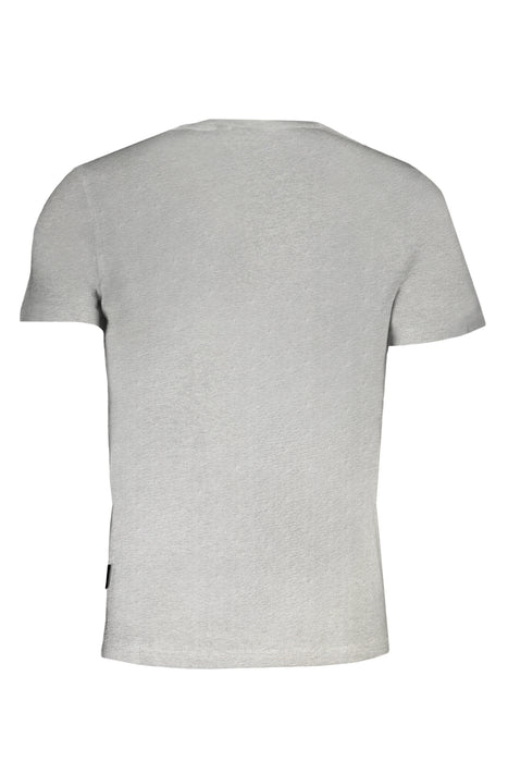 Napapijri Ανδρικό Short Sleeved T-Shirt Gray | Αγοράστε Napapijri Online - B2Brands | , Μοντέρνο, Ποιότητα - Καλύτερες Προσφορές