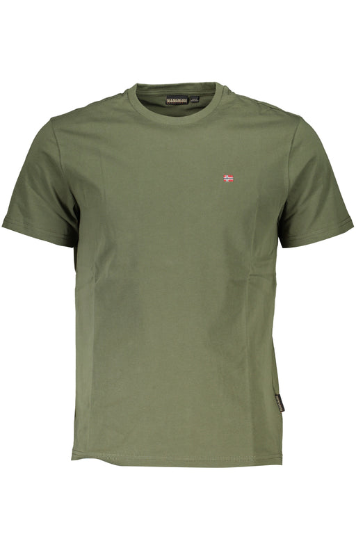 Napapijri Green Mens Short Sleeve T-Shirt