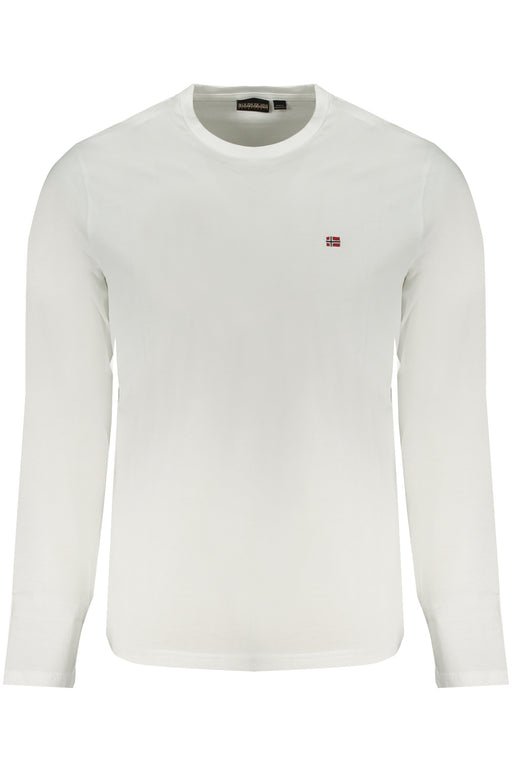 Napapijri Long Sleeve T-Shirt Men White