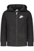 Nike Kids' Black Zip-Up Sweatshirt