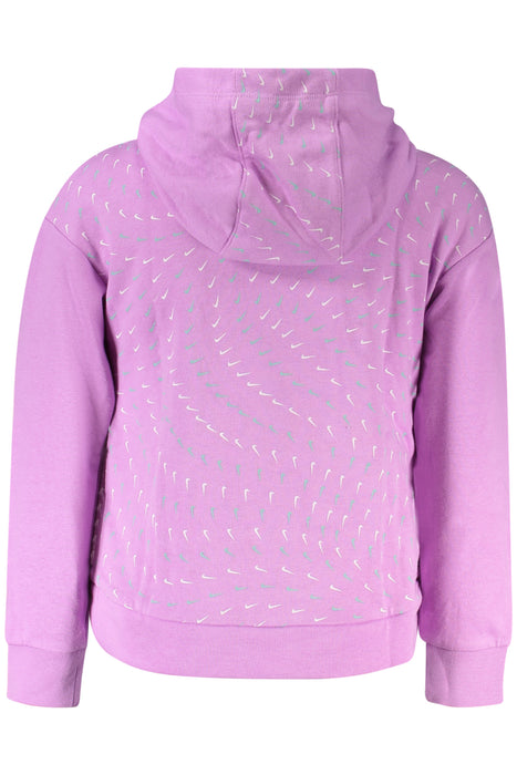 Nike Zipped Sweatshirt For Girls In Purple