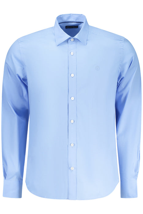 North Sails Mens Long-Sleeved Shirt, Blue