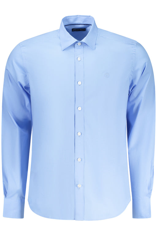 North Sails Mens Long-Sleeved Shirt, Blue