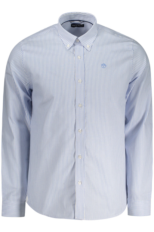 North Sails Mens Long Sleeve Shirt Blue