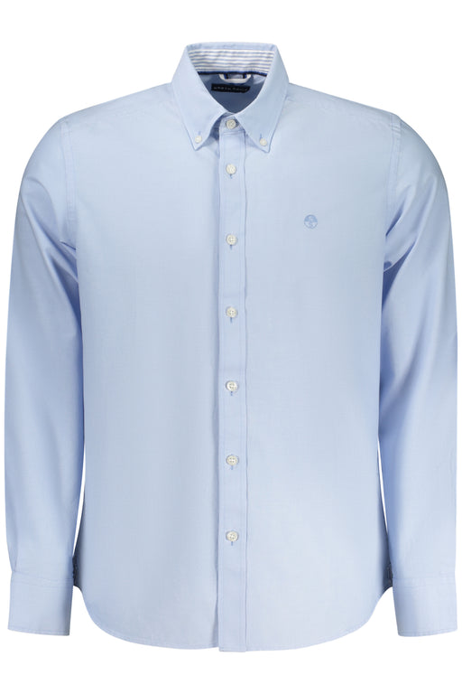 North Sails Mens Long-Sleeved Shirt, Blue