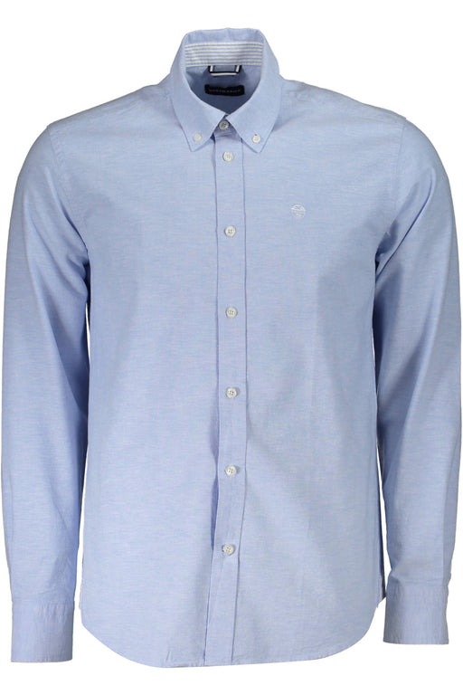 North Sails Light Blue Man Long Sleeved Shirt