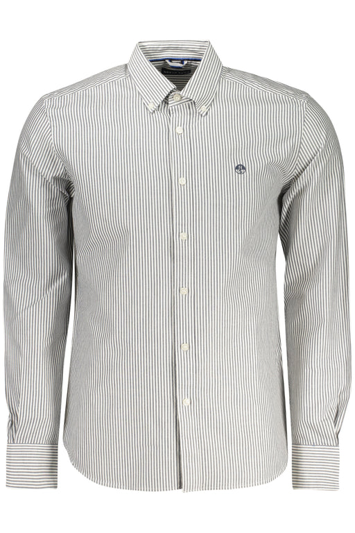 North Sails Mens Long-Sleeved Shirt White