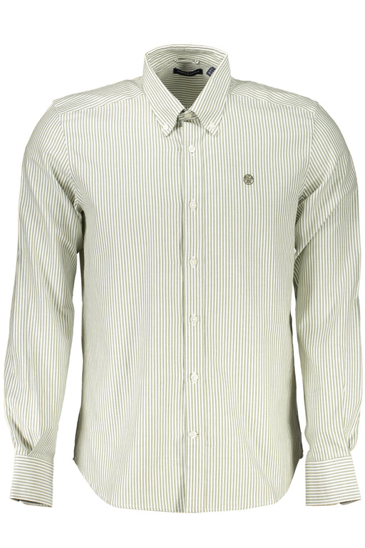 North Sails Mens White Long Sleeve Shirt