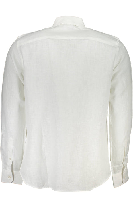 North Sails Mens Long Sleeved Shirt White