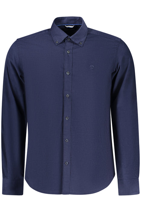 North Sails Mens Long-Sleeved Shirt, Blue