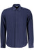 North Sails Mens Long-Sleeved Shirt, Blue