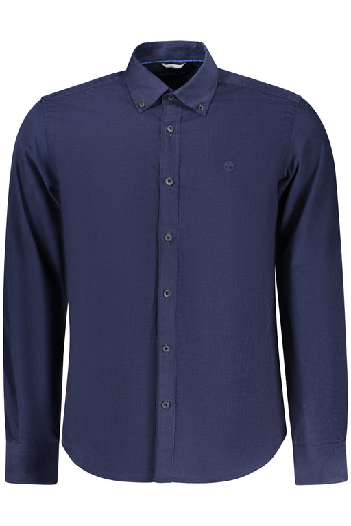 North Sails Mens Long-Sleeved Shirt, Blue