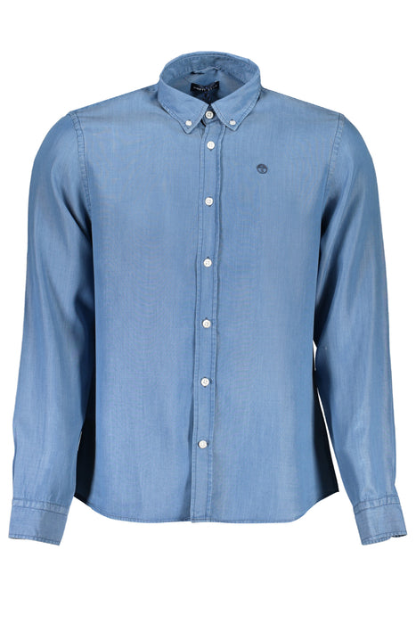 North Sails Mens Long Sleeve Shirt Blue