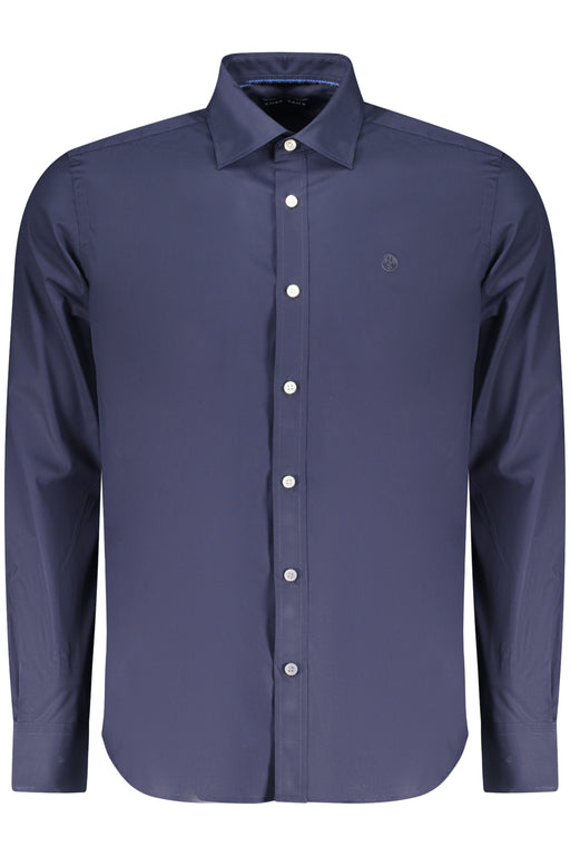North Sails Mens Long-Sleeved Shirt, Blue