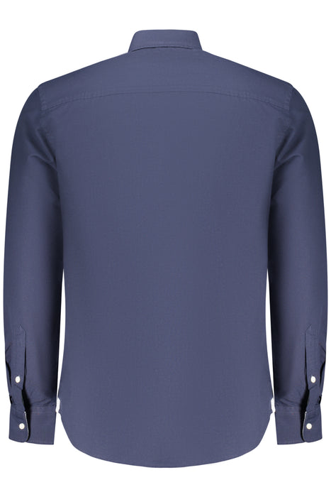 North Sails Mens Long-Sleeved Shirt, Blue