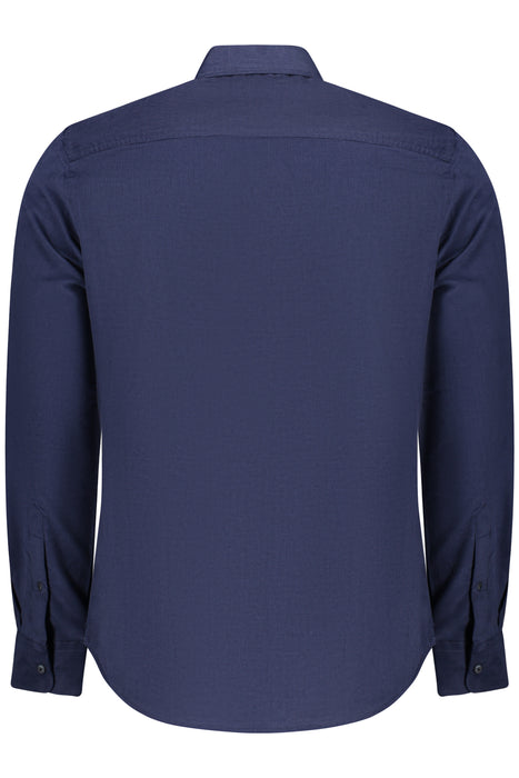 North Sails Mens Long-Sleeved Shirt, Blue
