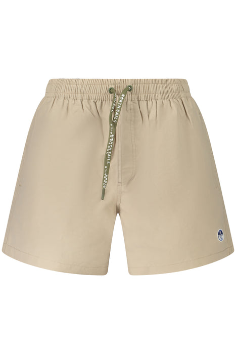 North Sails Mens Bottom Swimsuit Beige