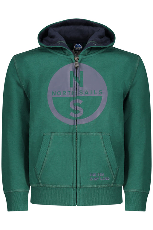 North Sails Children'S Green Zip-Up Sweatshirt