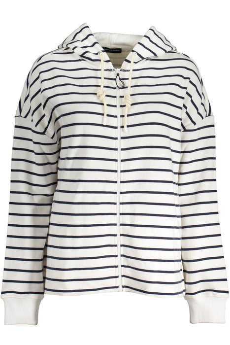 North Sails Womens White Zipped Sweatshirt