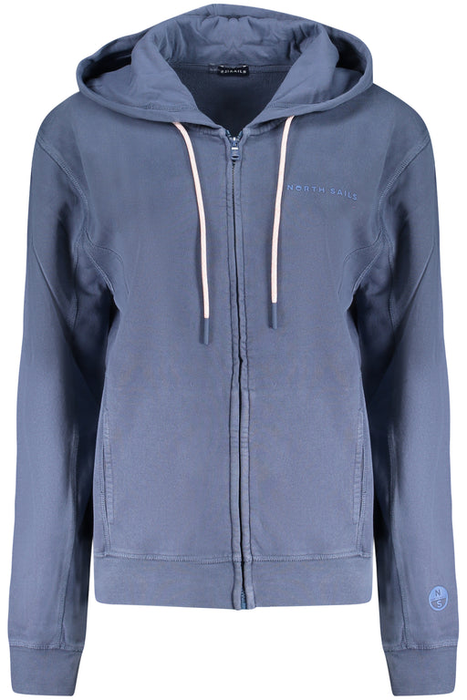 North Sails Womens Zip-Up Sweatshirt Blue