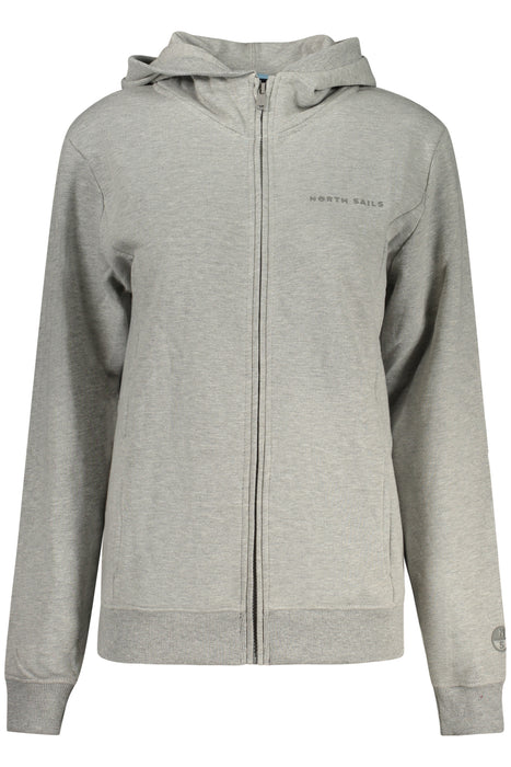 North Sails Womens Zipped Sweatshirt Grey