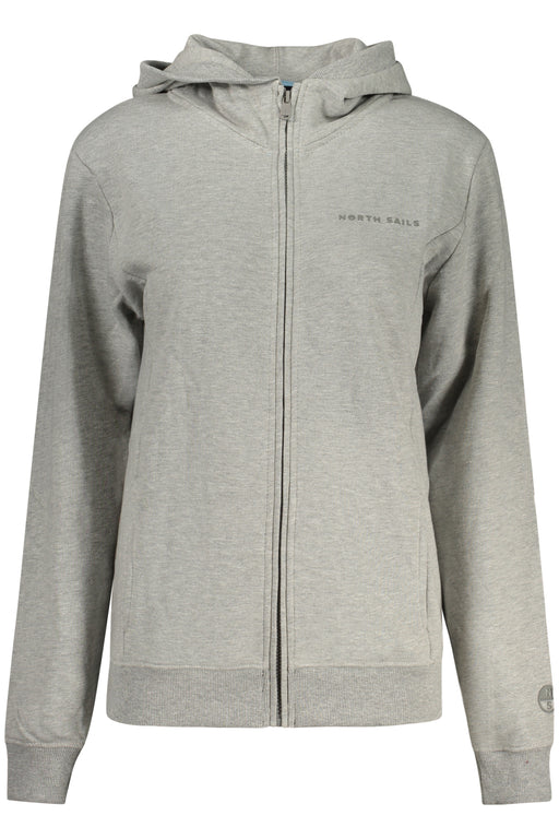 North Sails Womens Zipped Sweatshirt Grey