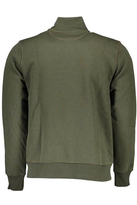North Sails Mens Green Zipped Sweatshirt