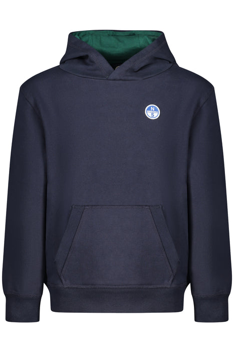 North Sails Children'S Blue Zip-Up Sweatshirt