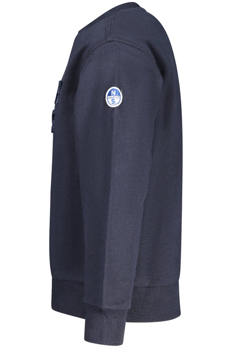 North Sails Children'S Blue Zip-Up Sweatshirt