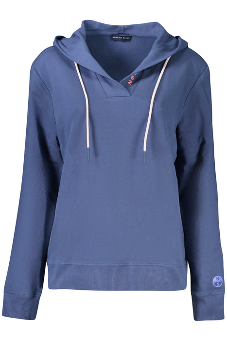 North Sails Womens Blue Zip-Up Sweatshirt